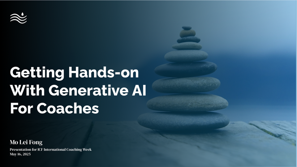 Hands-on GenAI for Coaches